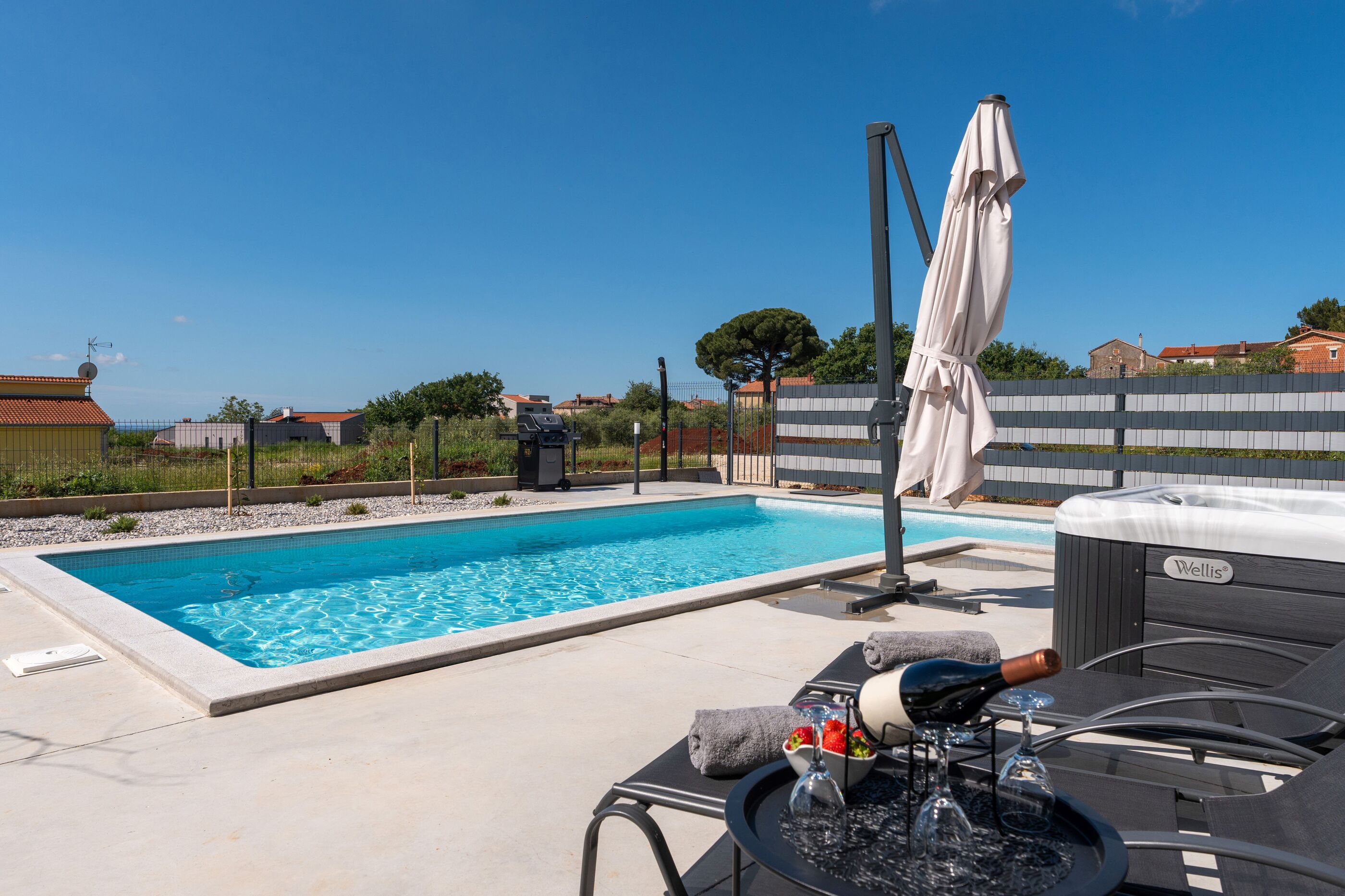 Villa Jasminka s bazenom i  whirlpool-om 63715-K1
