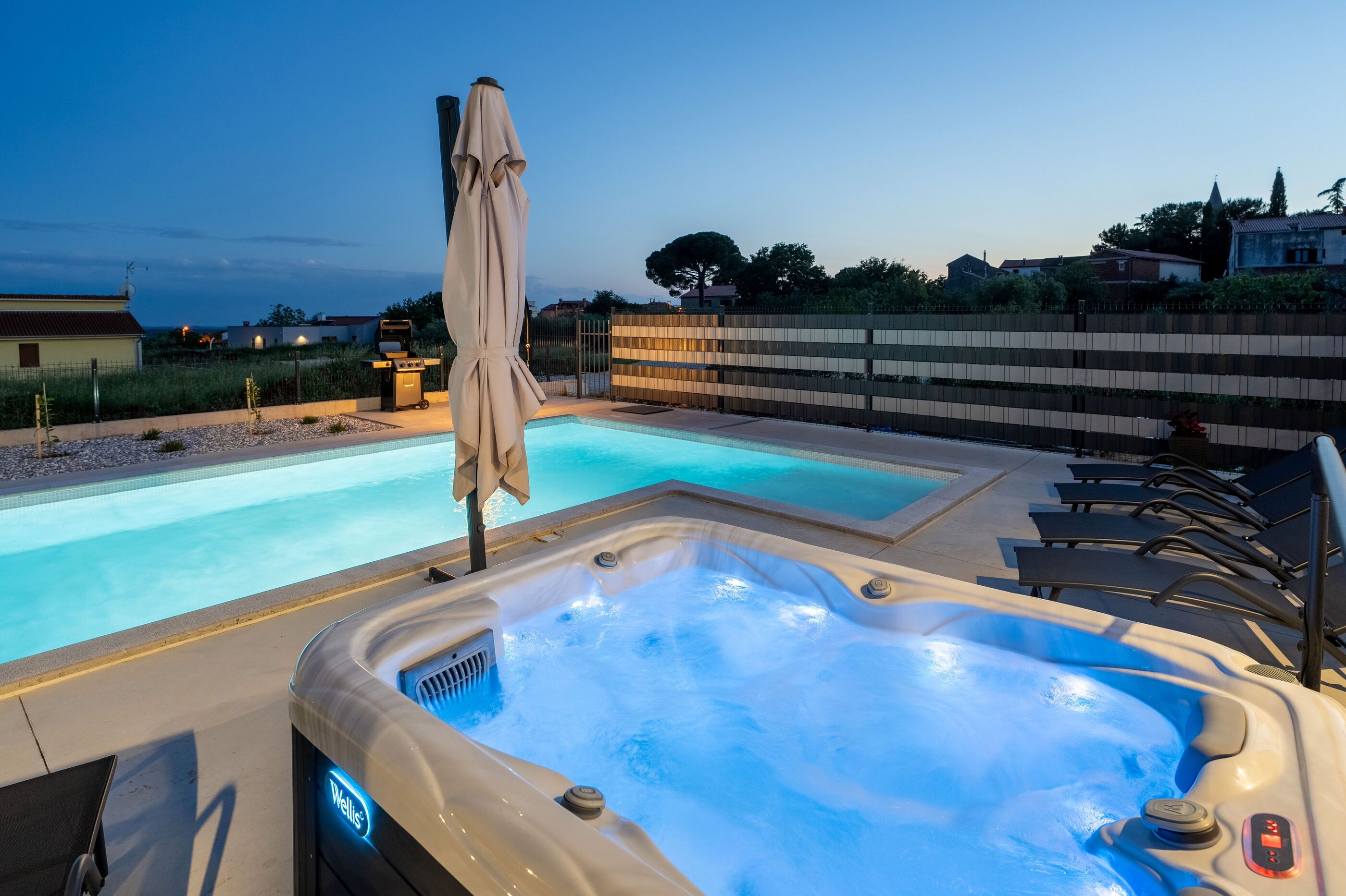 Villa Jasminka s bazenom i  whirlpool-om 63715-K1