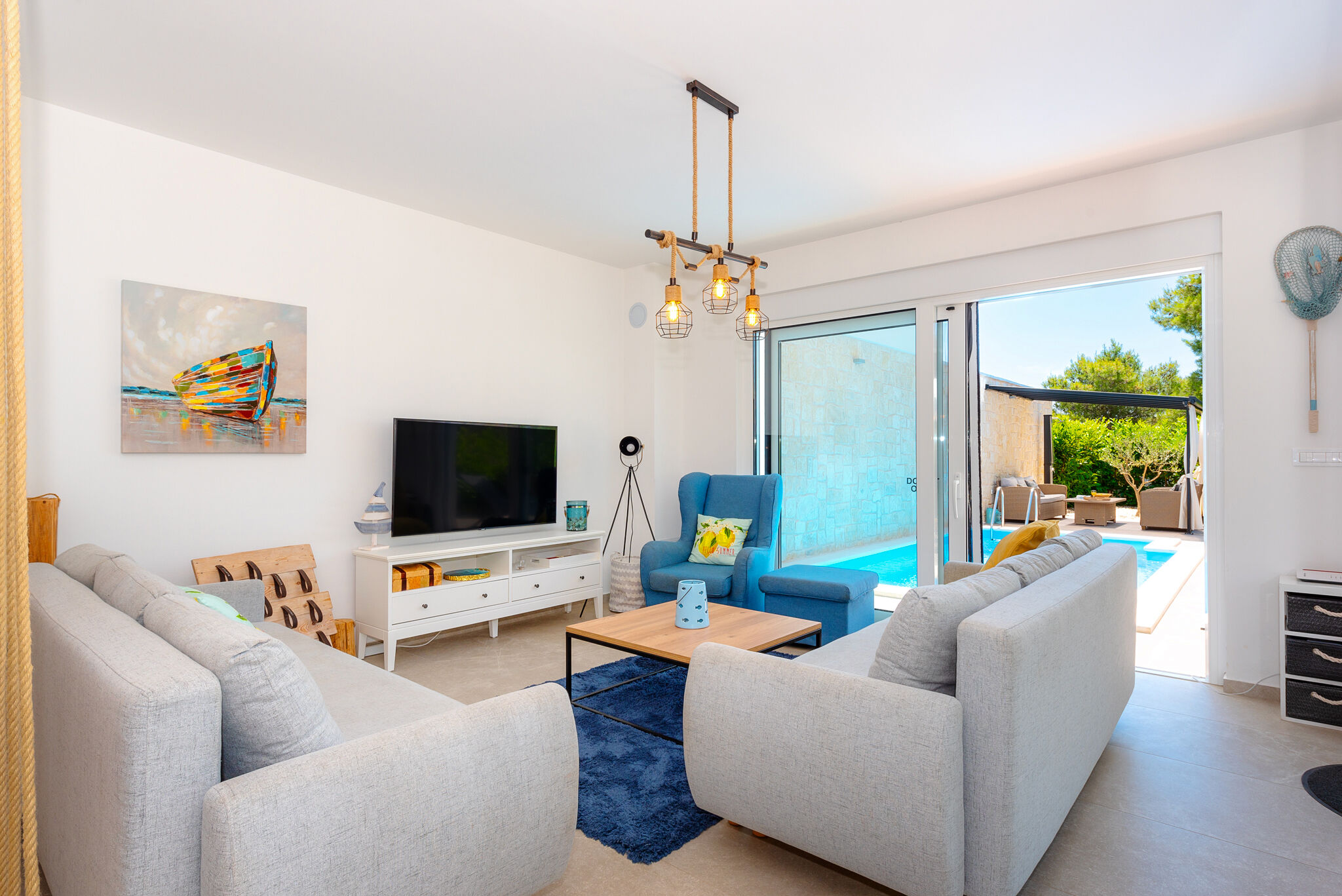 Villa Srima Beach house V0025-K1