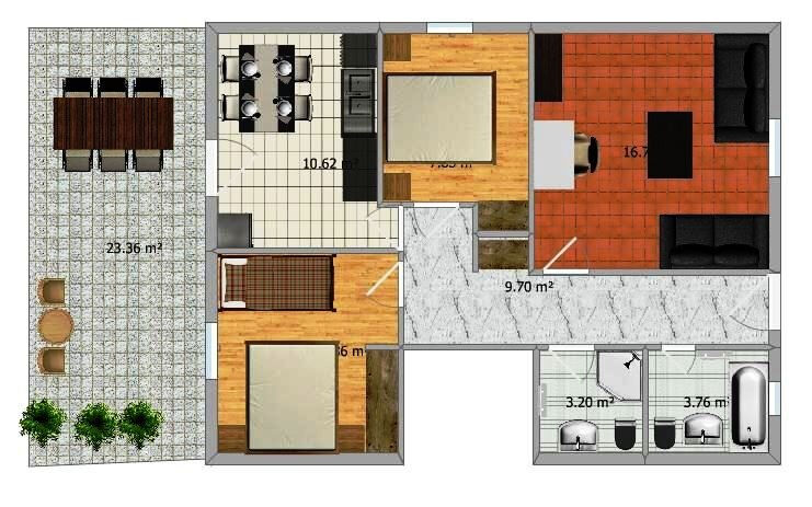 Apartments Vig 105391-A1