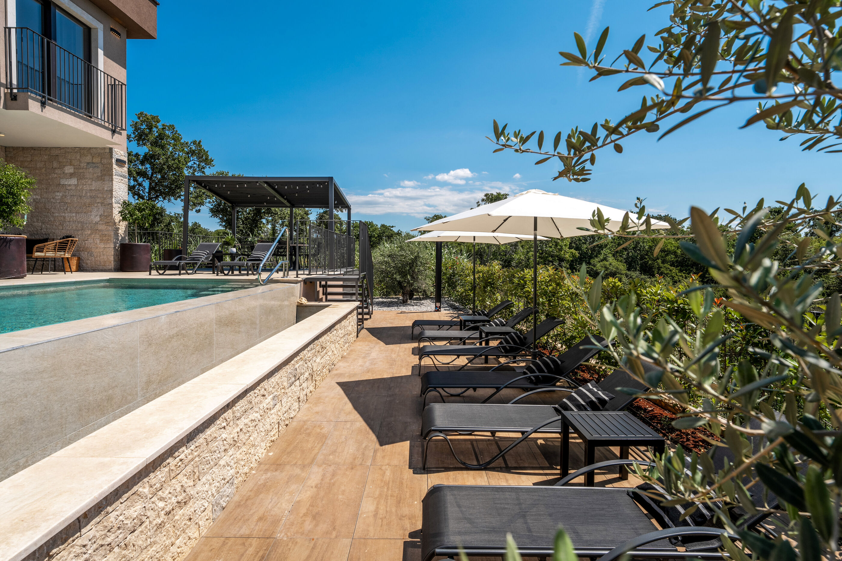 Villa Palazzina II s bazenom i wellnesom K1