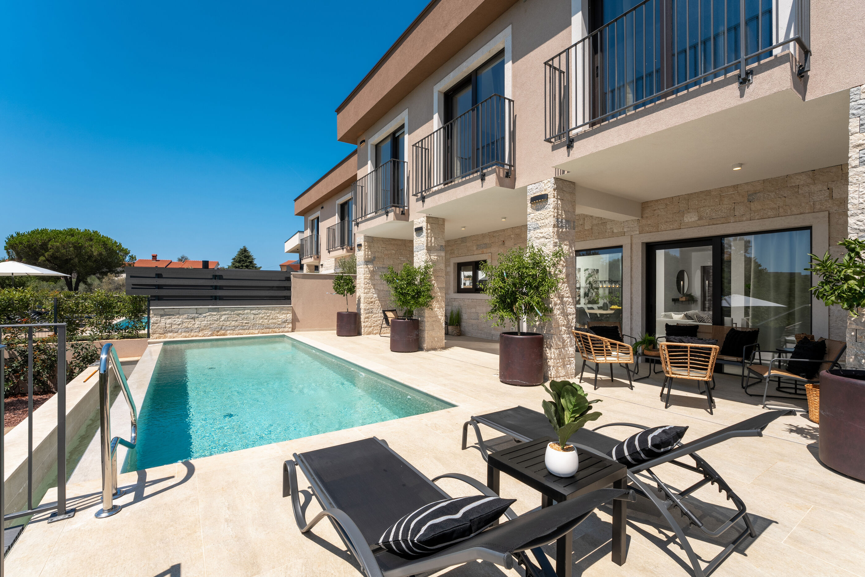 Villa Palazzina II s bazenom i wellnesom K1