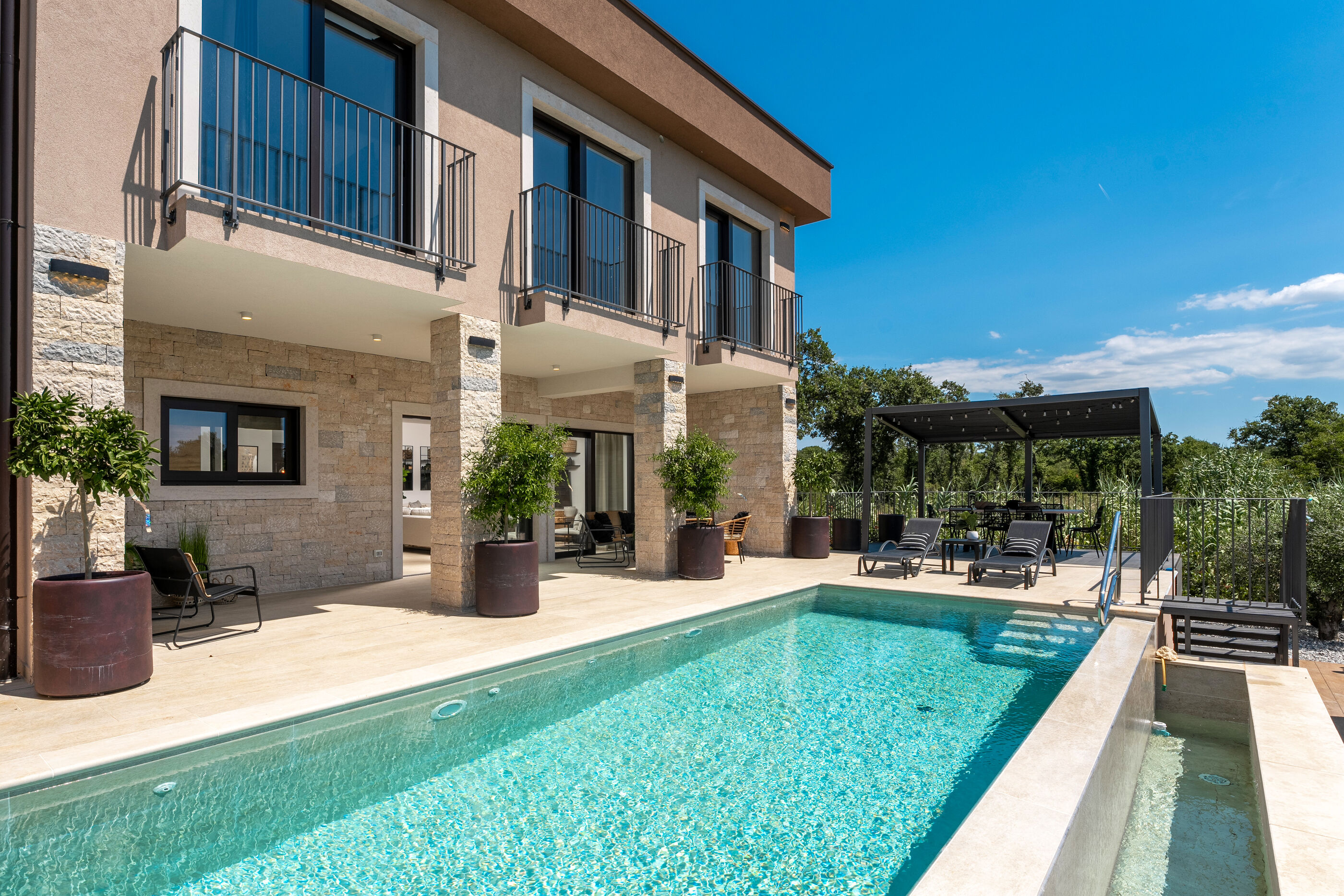 Villa Palazzina II s bazenom i wellnesom K1