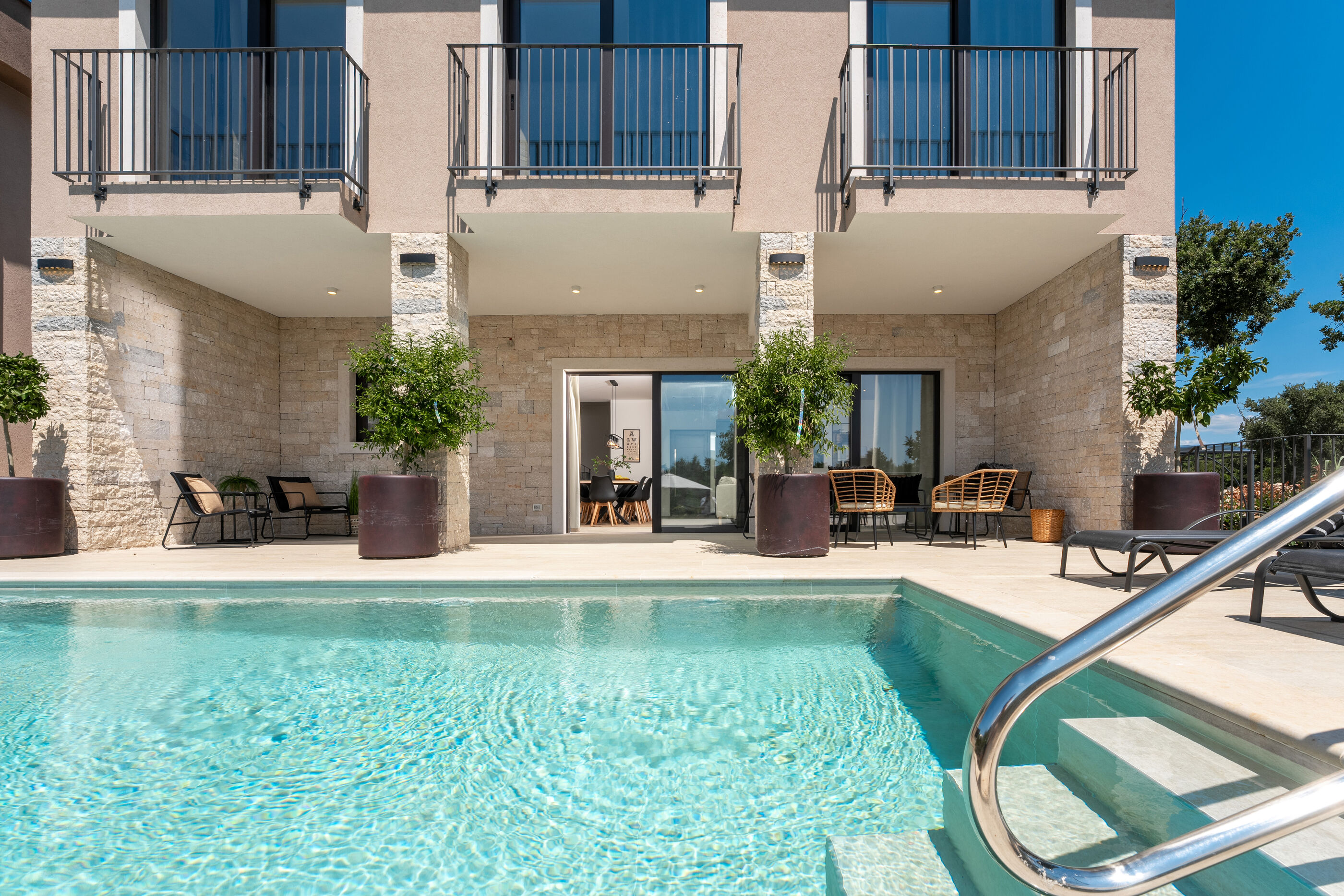 Villa Palazzina II s bazenom i wellnesom K1