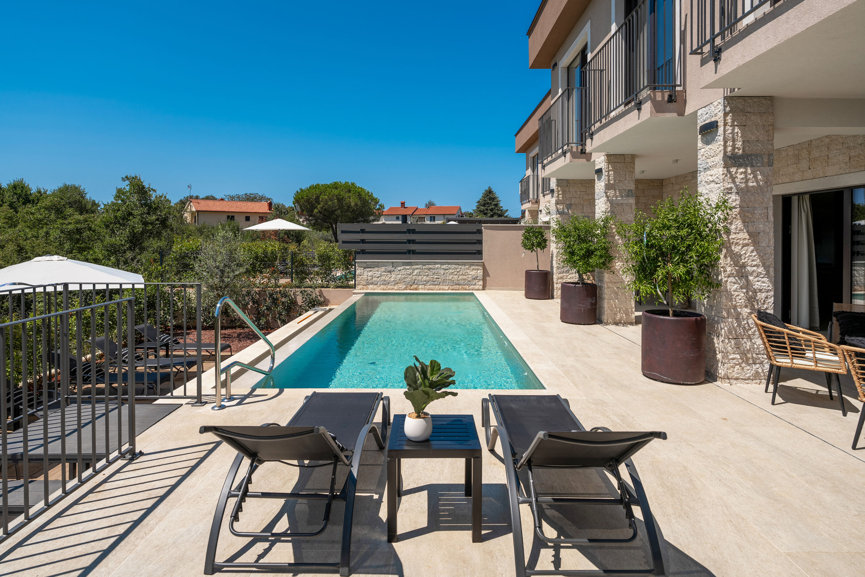 Villa Palazzina II s bazenom i wellnesom K1