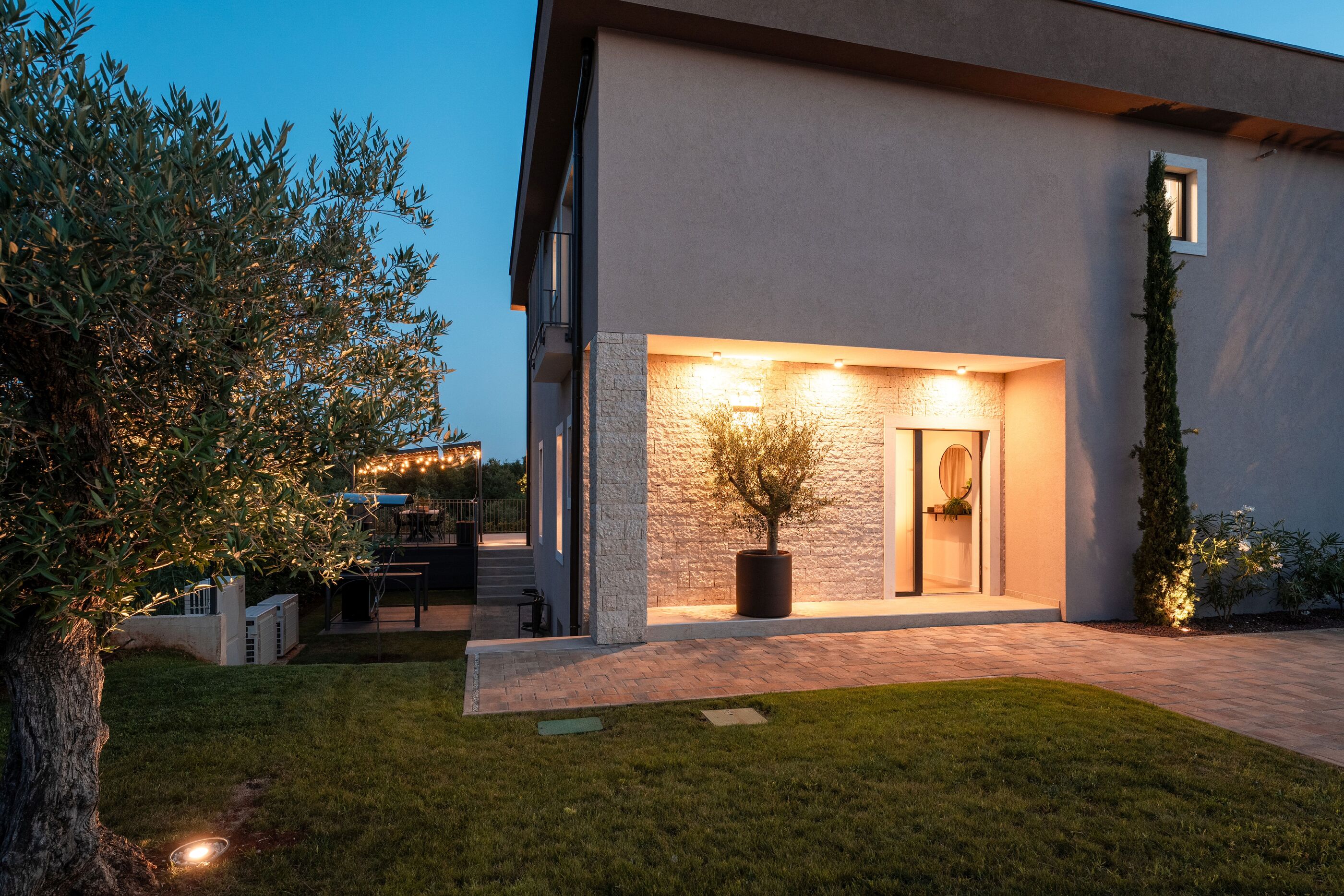 Villa Palazzina II s bazenom i wellnesom K1