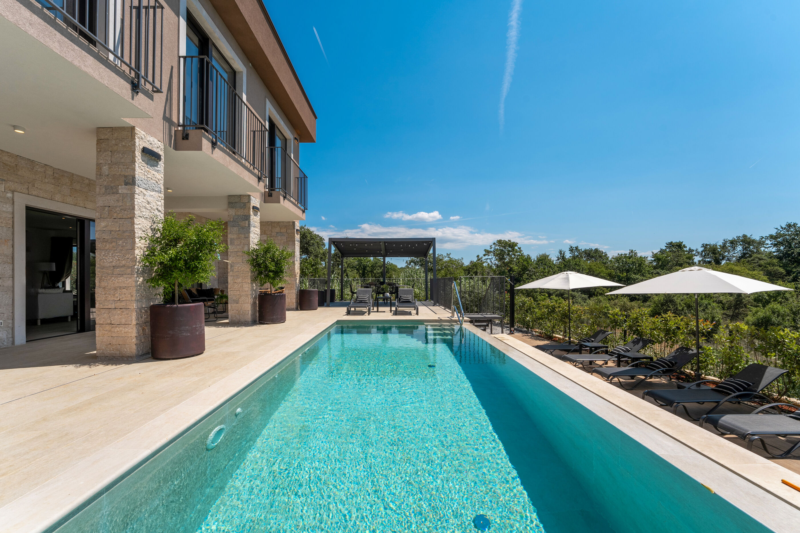 Villa Palazzina II s bazenom i wellnesom K1