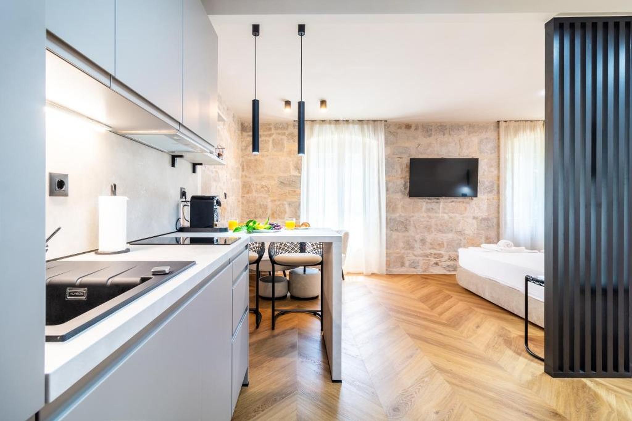 Apartments Centre In Stone House 115631-A1