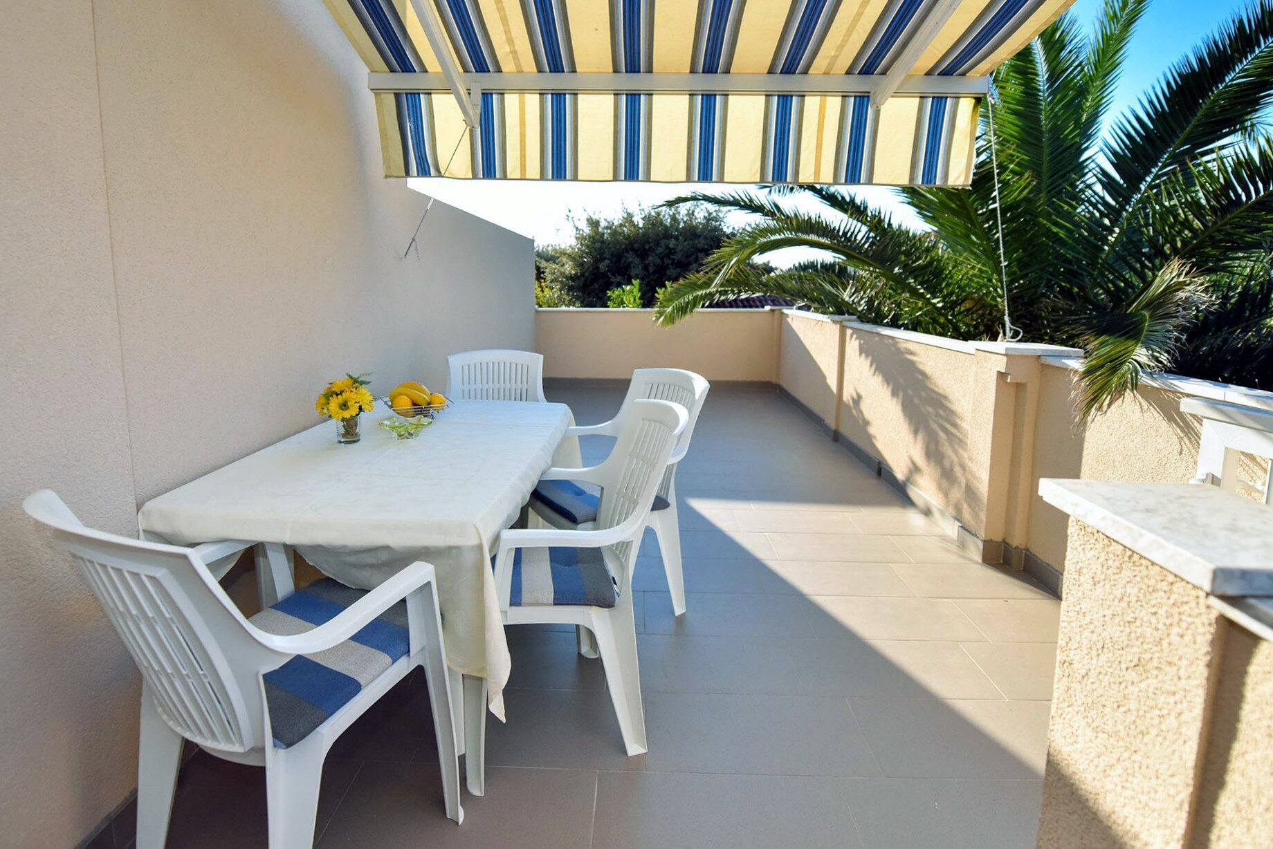 Apartments Mandre near sea 116191-A1