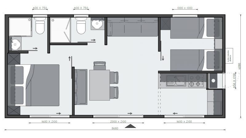 Mobile home Roman 11192-K1